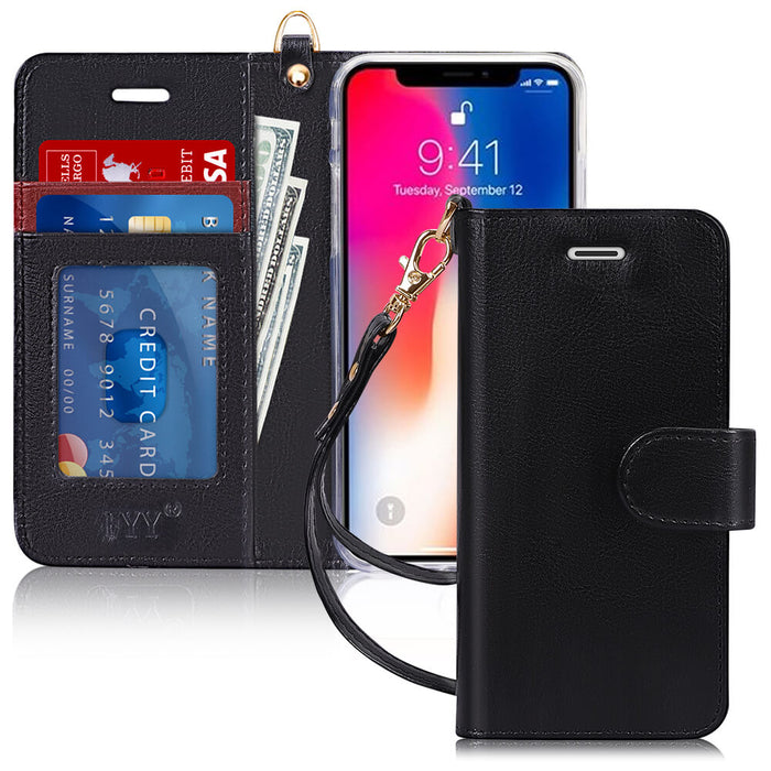 iPhone Xs/X/10 Wallet Case - fyystore
