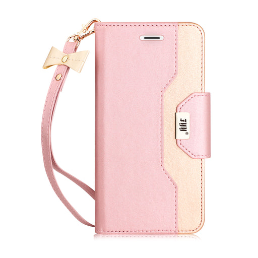 iPhone SE 2020/7/8 Wallet Case with Mirror - fyystore