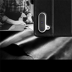 [Genuine Leather] Galaxy Note 10 Case - fyystore