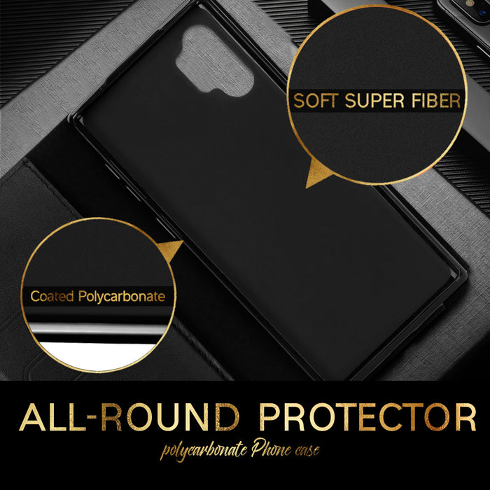 [Genuine Leather] Samsung Galaxy Note 10+ Plus Case - fyystore