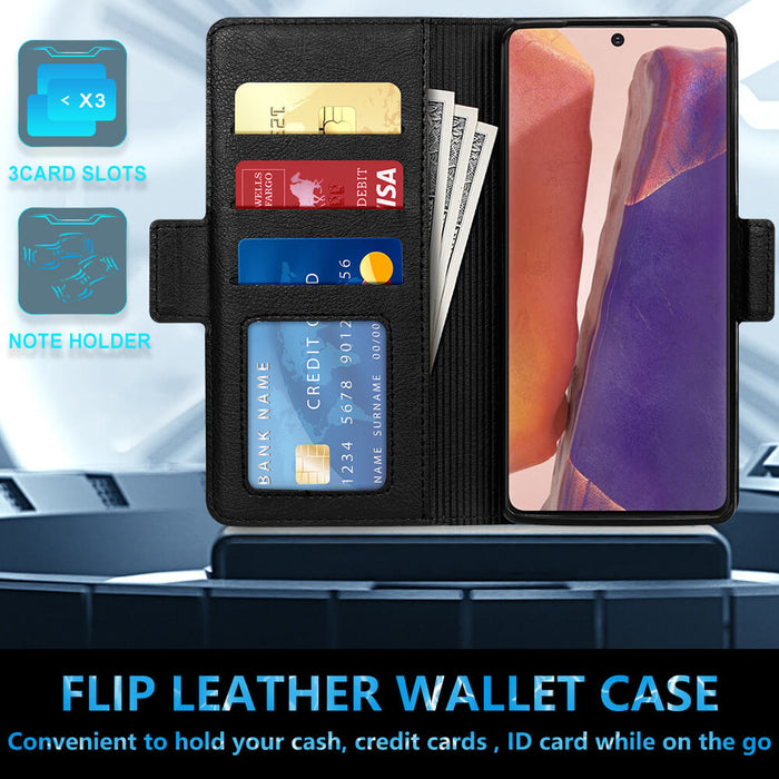 Galaxy Note 20 Antibacterial Wallet Case - fyystore