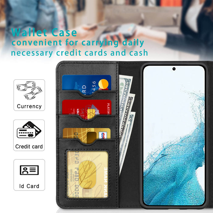 Galaxy S22 5G Case 2-in-1 Magnetic Detachable Wallet Case